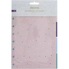 일본직발송 3. FILOFAX(파일로팩스) 파이로팩스 가든 시스템 수첩 리필 디바이더 멀티 142125 정규 수입품, One Size, One Color