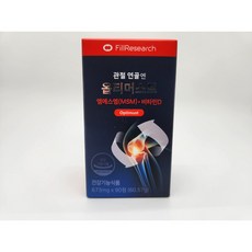 필리서치 옵티머스트 관절 영양제 MSM 1박스 90정, 1개