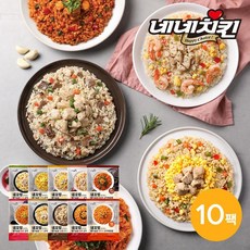 [네네치킨] 네꼬밥 닭가슴살 곤약볶음밥 250g 10종 10팩, 03.닭가슴살 갈릭 곤약볶음밥 10팩