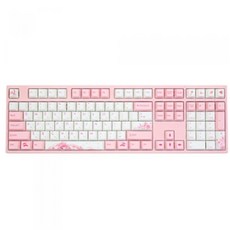 바밀로 VA108M V2 매화 컬렉션 PBT 염료승화 한글 유선키보드 저소음 적축, VEA108, 혼합색상, 일반형
