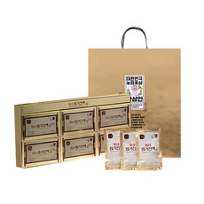 한삼인 홍삼원기진액 파우치 + 쇼핑백, 60ml, 30개