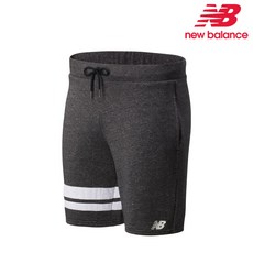 뉴발란스 반바지 클래식 프렌치 테리 쇼트 블랙 헤더 MS01903-BKH
