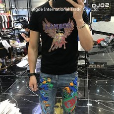 십전십미 남자 여름 반팔 티셔츠