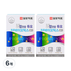 일양약품 장건강 듀오 프로바이오틱스 골드, 50캡슐, 6개