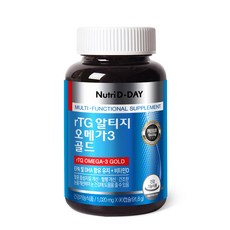 뉴트리디데이 rTG 알티지 오메가3 골드, 90캡슐, 1개