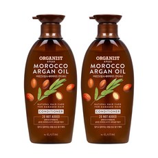 오가니스트 아르간오일 윤기영양 컨디셔너 500ml x 2, 단품