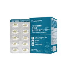 대웅생명과학 아임헬씨 초임계 알티지오메가3 60정 22.8g, 380mg, 1개
