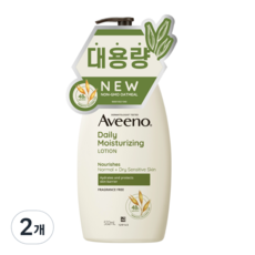 아비노 데일리 모이스춰라이징 바디로션, 532ml, 2개