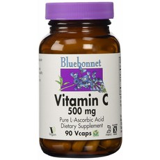 블루보넷 비타민 C 500mg 글루텐 프리 베지캡, 90개입, 1개