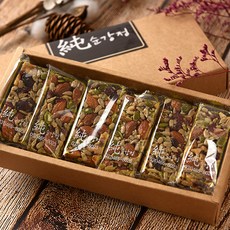 순강정 명품클래식 견과강정 견과류바 에너지바 강정바 고급선물 하루견과강정, 11개입, 기본포장(자체선물박스)
