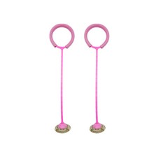 LED 발목줄넘기 2p, 분홍