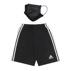 아디다스 SQU21 SHO 쇼트팬츠 반바지 + 마스크