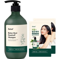 달리프 세이지 베러루트 비듬케어 탈모증상완화 댄드러프 샴푸 500ml + 샴푸 파우치 6ml x 2p, 1개