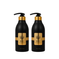닥터란 탈모증상완화 기능성 블랙 계란 탈모샴푸, 2개, 500ml