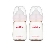 스펙트라 젖병 올 뉴 PPSU 160ml 젖꼭지S 포함 신생아젖병 2개, 스펙트라 올 뉴 젖병 PPSU 160ml, 젖꼭지S 포함 2개