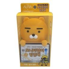 아우라 카카오프렌즈 모니터 방향제 걸이형 라이언, 1개