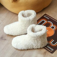 털 뽀글이 부츠 실내화 룸슈즈 실내 수면 수족냉증 양말 발시림 겨울용 방한 보온