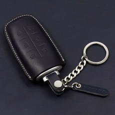 이지스오토랩 제네시스 GV80 올뉴 G80 GV70 키케이스 키홀더 스마트키홀더, 찰튼모던 G-02(6버튼) 네이비