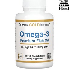 캘리포니아 골드 뉴트리션 오메가3 피쉬 오일 Omega3 Fish oil 100캡슐