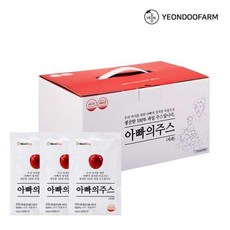 아빠의주스 사과즙, 100ml, 30개