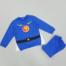 할로윈데이 파티복 코스튬 번개맨 베이직 상하복