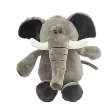 네이처타임즈 정글 동물 인형, 코끼리, 35cm