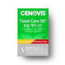 세노비스 토탈 케어 50+ 오메가-3, 60정, 1개