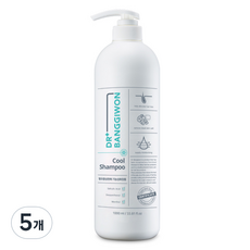 닥터방기원 쿨 탈모 샴푸, 1000ml, 5개