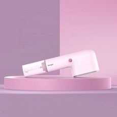 400W 전기 의류 건조기 스마트 건조대 걸이 기계 휴대용 접이식 히터 타이밍 포함 집 여행용 220V, 02 pink_03 AU, [02] pink