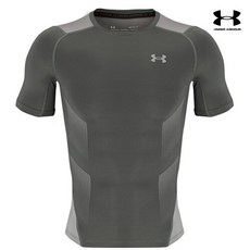 언더아머 언더아머반팔티 PQF 1362452-012 UA HeatGear Vent SS-GRY