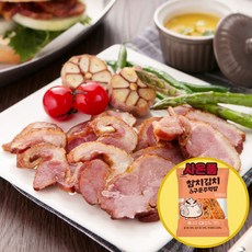 [슈퍼맨푸드] 훈제오리 슬라이스 순살 대용량 (냉동) 800g 2개 (총 1.6kg) 한우물 주먹밥 사은품 증정