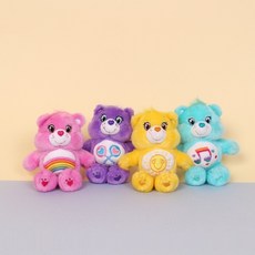 케어베어 14cm 가방고리 인형 하트송베어