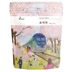 아름드레 삼각티백 보이차, 1.1g, 100개