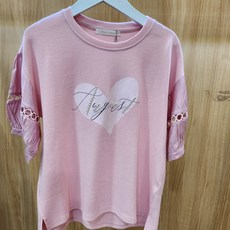 [행복한백화점][페이지플린]여성여름티셔츠핑크 F3ats036a