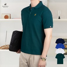 폴로 클럽 남자 피케셔츠 반팔 카라티 WBP-7002 티셔츠 빅사이즈