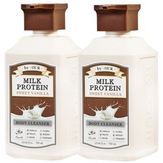 바이아우어 밀크 프로틴 바디클렌져 스위트 바닐라향, 700ml, 2개