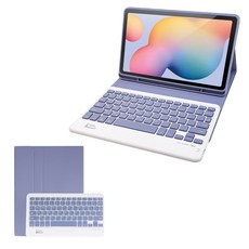 삼성 갤럭시탭 S8 S7 플러스 S7FE 콤비 블루투스 키보드 케이스 북커버 S펜수납 31cm 28cm, 콤비 라벤더