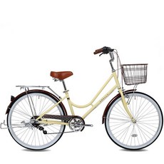 K2BIKE 케이투바이크 클래식 여성용자전거 쉘리26인치 7단 조립별도, 모델선택:쉘리24형 브라운