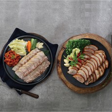 푸드담 슬라이스 족발보쌈세트, 200g, 1set