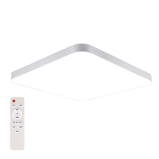 원하 LED 초슬림 사출 시스템 방등 50W + 리모컨 랜덤발송, 화이트(방등)