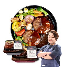 빅마마 빅마마 이혜정의 한돈한우 함박스테이크 총 16팩(멋진 함박스테이크 6팩+함박스테이크 10팩), 단일옵션