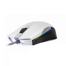 ABKO HACKER A900 3389 RGB 게이밍 마우스 (화이트), 화이트