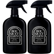 부케가르니 딥 블랙 섬유탈취제 소프트코튼, 500ml, 2개