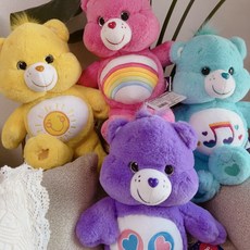 [정품/27cm] 케어베어 4coler 봉제인형, [정품/27cm] 케어베어 옐로 펀샤인베어 봉제인형
