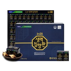 충북인삼농협 생력침향환 3.75g x 100환 쇼핑백 포함, 375g, 1박스