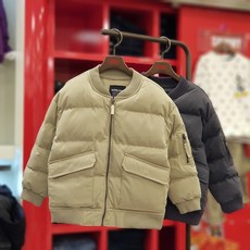 쌀쌀한 날씨 데일리로 활용하기 좋은 멋쟁이 점퍼!!! 키즈 아동 주니어 웰론 항공 점퍼(2COLORS) _뉴코아울산점