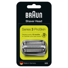 BRAUN 32S 면도기 날망세트, 실버