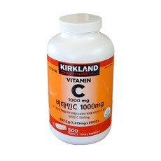커클랜드 비타민C 1000 1315mg x 500정 (1일 1정), 상세페이지 참조, 상세페이지 참조