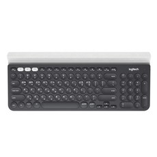 로지텍 무선 블루투스 멀티 디바이스 키보드, K780, 혼합색상, 일반형