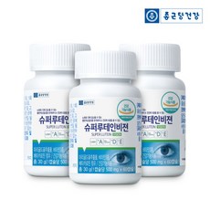 [종근당건강] 슈퍼 루테인 비젼 60캡슐 x 3병 (6개월분) /눈건강 /5중 복합기능성, 상세 설명 참조, 상세 설명 참조